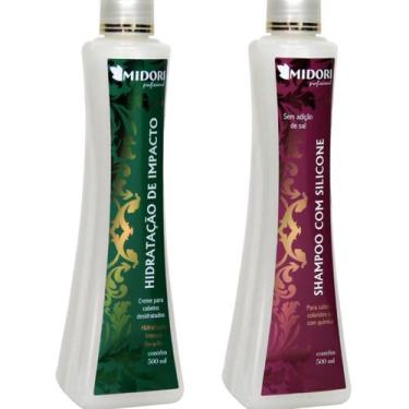 Imagem de Midori Shampoo Silicone E Condicionador De Impacto Midori
