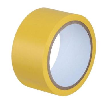 Imagem de Fita demarcação de solo 50mmx30m Amarelo Nastro