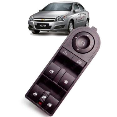 Imagem de Comando Botão Vidro Elétrico Gm Vectra 2006 2007 2008 2009 - Ymax