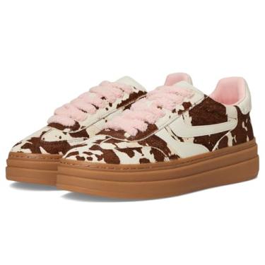 Imagem de Steve Madden Tênis feminino Dodge, Marrom multi, 37