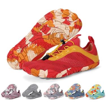 Imagem de ifowbvy Tênis de caminhada descalço feminino masculino bico largo zero drop calçado leve para caminhada antiderrapante sapatos femininos para trilha ao ar livre corrida caminhada halterofilismo