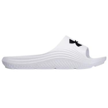 Imagem de Chinelo Under Armour Core 2 Masculino, Branco, 38