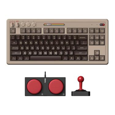 Imagem de Teclado 8BitDo Retro Mecânico Bluetooth/2,4G/USB-C C64