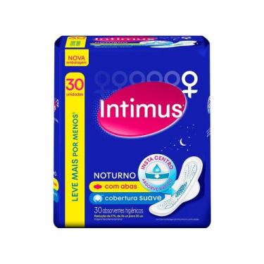 Imagem de Absorvente Intimus com Abas Noturno Suave Lv+ Pg- c/30un
