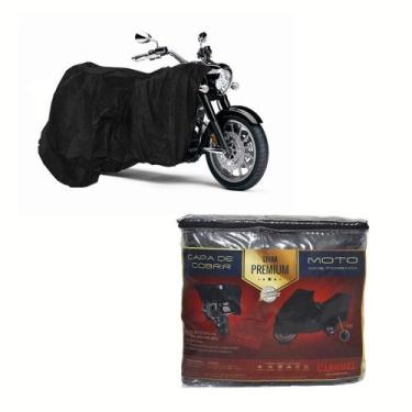 Imagem de Capa Couro para cobrir KAWASAKI Vulcan VN 2000 (GG259) - RAFCAR