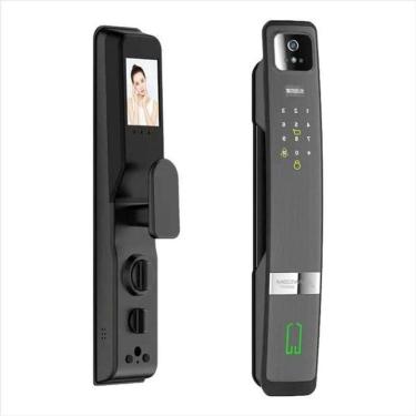 Imagem de Fechadura Digital Inteligente Reconhecimento Facial Wi-Fi