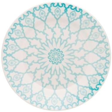 Imagem de Prato raso cerâmica 24cm Donna Mandala Oxford