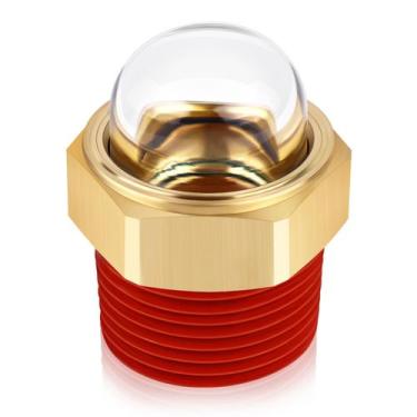 Imagem de Visor a óleo Boltigen Domed 1" NPT Brass Bulls Eye