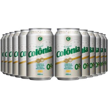 Imagem de Cerveja Sem Álcool Malzbier Colônia - 350Ml -12 Un