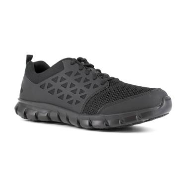 Imagem de Reebok Sapato de trabalho atlético masculino Sublite Safety Toe Industrial, Preto, 4
