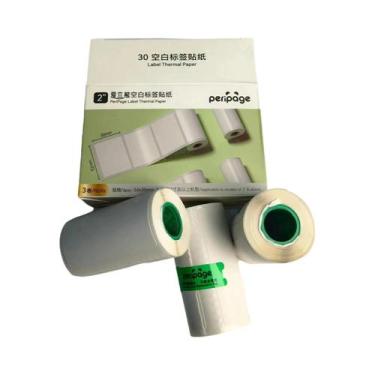 Imagem de Adesivos Imprimíveis Autoadesivos para Fotos - Papel Térmico Transpare