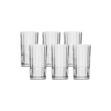 Imagem de Copo Long Drink Cristal Hauskraft 385ml 6 Peças