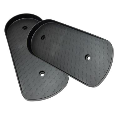 Imagem de Generic 2 peças de pedal de escada para máquina de escalada, suporte estável, suprimentos de reposição, equipamento de ginástica para treino em casa, Preto