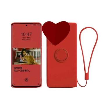 Imagem de Capa De Silicone Líquido Para Xiaomi Poco X6 X7 pro X5 pro Com Suporte