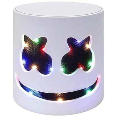 Imagem de Máscara de DJ LED LANLV, fantasia de festa de Halloween para crianças