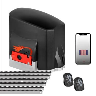 Imagem de Motor de Portão Garen Fit Connect 1/3 HP 127V Wi-Fi com 2 Controles e 3m de Cremalheira