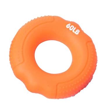 Imagem de barenx Bola de silicone para exercícios físicos, fortalecedor, força muscular, mão - laranja 27 kg