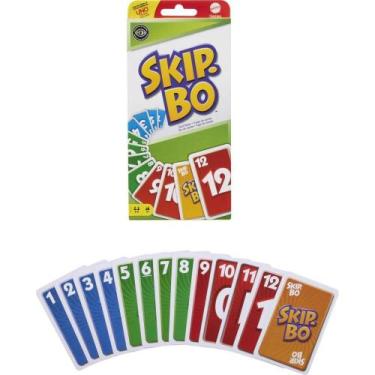 Imagem de Jogo de Cartas SKIP-BO  Estratégia, Sequência e Diversão em Família - 