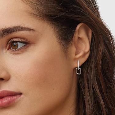 Imagem de Conjunto de brincos pequenos de argola de ouro para mulheres, banhados a ouro 18 K, brincos leves para orelhas sensíveis, conjuntos de brincos diários para cartilagem e argola, 10mm, Aço inoxidável