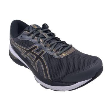 Imagem de Tenis Asics Gel-Shogun 5 Cinza e Dourado Masculino-Masculino