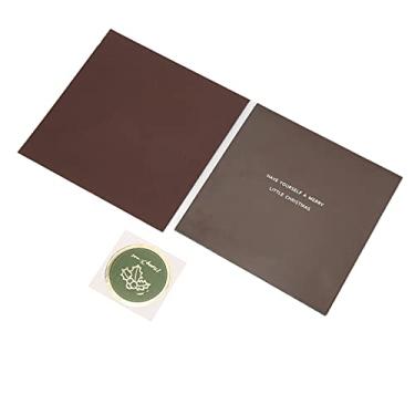 Imagem de Cartões de Natal 3D Cartões festivos elegantes com envelope e adesivo para decoração de escritório, sala de estar, presente de Natal, artesanato em papel (Estilo D)