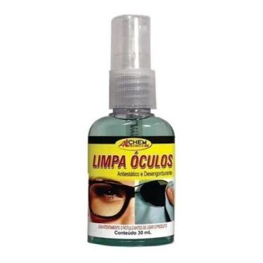 Imagem de Kit Limpa Lentes Óculos Tv Note 30ml Antiestático Desengordurante Allc