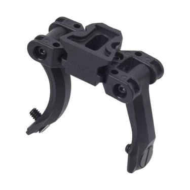 Imagem de Dynwave Suporte para óculos de visão noturna com encaixe duplo em J, ponte de fixação leve para treinamento, jogos, caminhadas e camping.