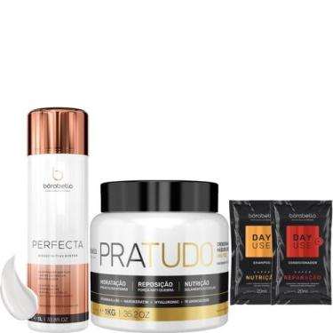Imagem de Borabella Perfecta 1L + Máscara Capilar Pratudo 1kg