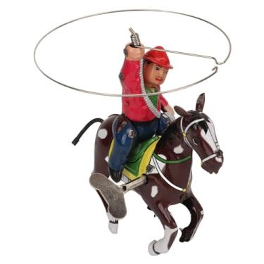 Imagem de KIMISS Figura de Vaca Vintage de Relógio, Ornamento de Brinquedo de Corda – Brinquedo Mecânico retrô para Adultos, Decoração de Casa Exclusiva e Item Colecionável