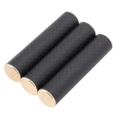 Imagem de ZJchao Brinquedo Giratório Magnético na Ponta do Dedo, Fibra de Carbono Premium, Latão, Três Seções, Design Elegante, Ferramenta de Foco de Alívio de Estresse para Adultos, Mesa de