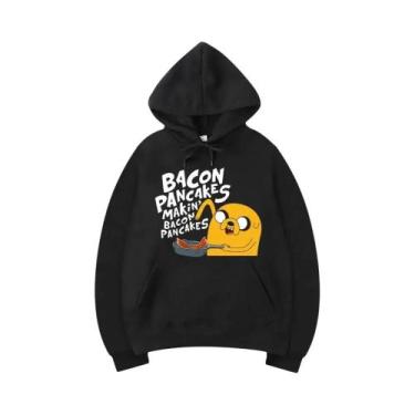 Imagem de Moletom Unissex Com Estampa Do Personagem Jake De Adventure Time, Esti