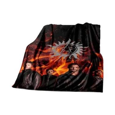 Imagem de Cobertor Impresso Em 3D Da Região Sobrenatural, Macio E Confortável Pa