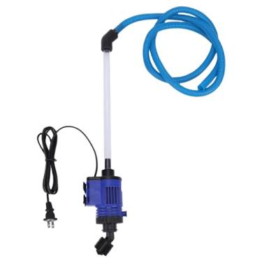 Imagem de Generic Limpador Elétrico de Cascalho de Aquário, Trocador de água de Tanque de Peixes de 16W Com Forte Sucção para Lavagem de Areia e Fezes de Peixes Filtro de água (Plugue UE 220V)