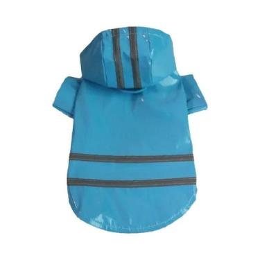 Imagem de Capa De Chuva Refletiva E Impermeável Para Cães Pequenos, Poncho À Pro