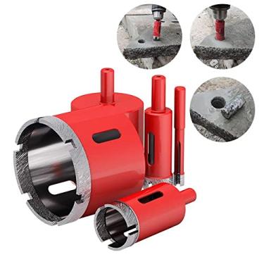 Imagem de 1 pçs 6-100mm Abridor de buraco de mármore Diamante Broca de serra de furo para mármore Granito Tijolo Telha Cerâmica Perfuração de concreto, 100mm