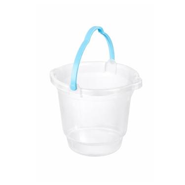 Imagem de Balde Tramsucido Transparente 8,5Litros Alça Reforçada Bico Direcionador