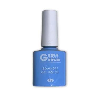 Imagem de Esmalte em Gel Azul Bebê 9g Soak Off Secagem LED UV Alta Durabilidade Brilho Intenso Profissional
