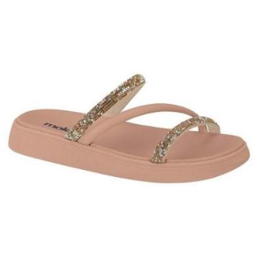 Imagem de Sandalia Feminina Glitter Moleca Flatform plataforma-Feminino