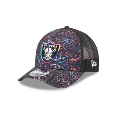 Imagem de BONE NEW ERA 9FORTY M-CROWN A-FRAME LAS VEGAS RAIDERS NFL PRETO-Masculino