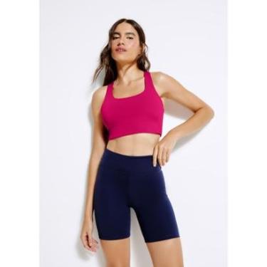 Imagem de Bermuda Esportiva Feminina Biker com Fio LYCRA®-Feminino