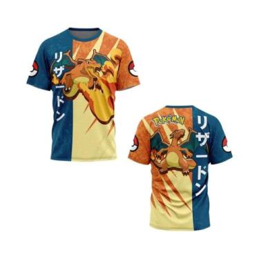 Imagem de Conjunto De Cosplay Do Charizard Para Meninos, Camiseta De Academia, S