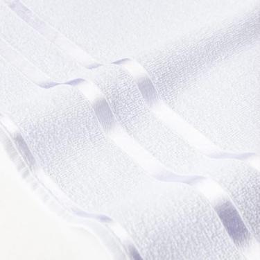 Imagem de Toalha de Banho 100% Algodão - Alta Absorção e Toque Macio, Estilo Hotel para Enxoval Doméstico e Quartos de Hóspedes (BRANCO)
