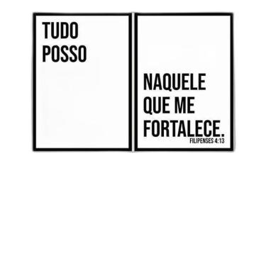 Imagem de Kit 3 Quadros Entrego Aceito Confio Agradeço 45X34Cm - Preta