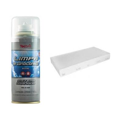 Imagem de Kit Filtro De Ar Condicionado + Higienizador Citroën C5 2005 Em Diante