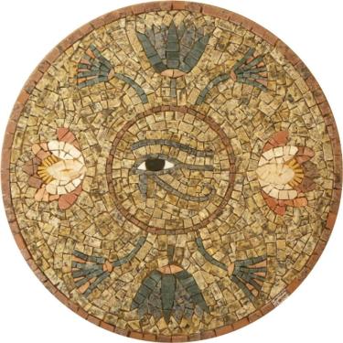 Imagem de Mandala Simbólica Olho De ísis Horus E Osíris Tamanho 130cm