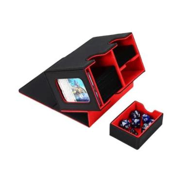 Imagem de Caixa De Armazenamento Para Cartas De Jogo Com Fecho Magnético Em Cour