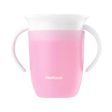 Imagem de Copo Infantil De Treinamento 360 Antivazamento Anatômico 210ml Silicon