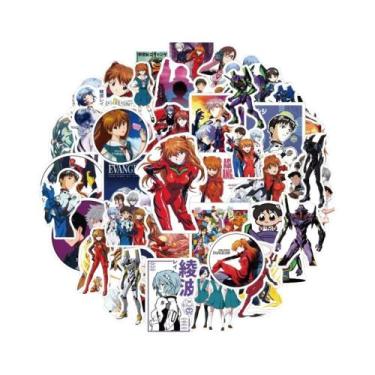 Imagem de Adesivos De Graffiti De Animação Neon Genesis Evangelion 50 Peças, Dec