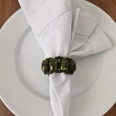 Imagem de Porta Guardanapo Resina Classic - Decor Madame Blue, Verde Musgo