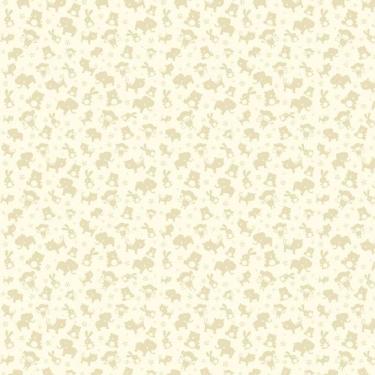 Imagem de Papel Parede Animais Fundo Amarelo Claro Decorativo Adesivo